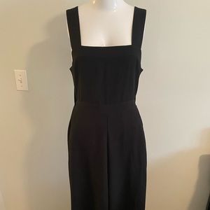 Madewell Apron Bow-Back Jumpsuit